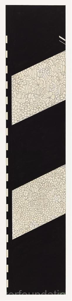 Tonis Vint   In Memory of Ülo Sooster (I-III), 1970. Indian ink, Gouache