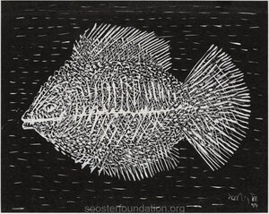 Kala. 1959 Tušš, guašš, paber. 23 x 30 cm